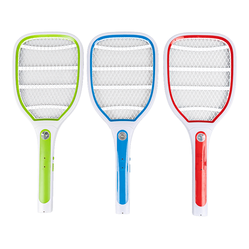 Batería LED de plomo-ácido de 3 colores FF-002 de 400 mAh con enchufe, matamoscas eléctrico