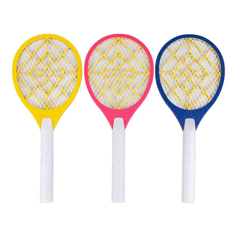 Aplastador eléctrico para mosquitos con batería de litio FF-003A de 500 mAh y cable USB