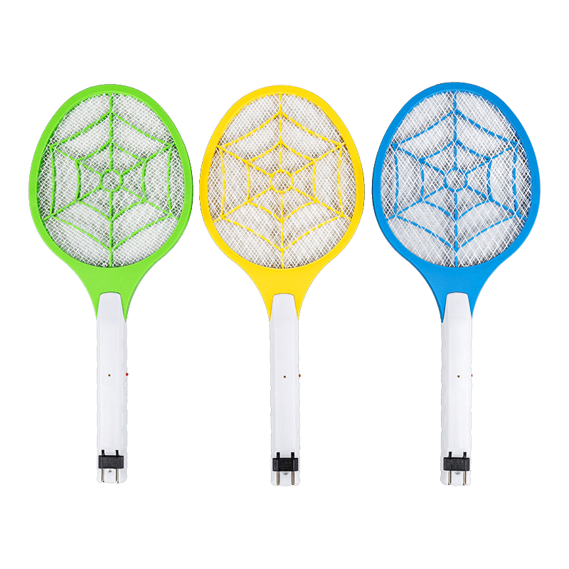 FF-007 Batería de plomo-ácido con enchufe brasileño de 3 colores, 400 mAh, matamoscas eléctrico