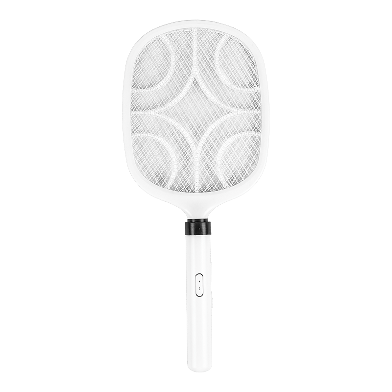Swatter eléctrico para mosquitos FF-882 de 1200 mAh con lámpara bordada