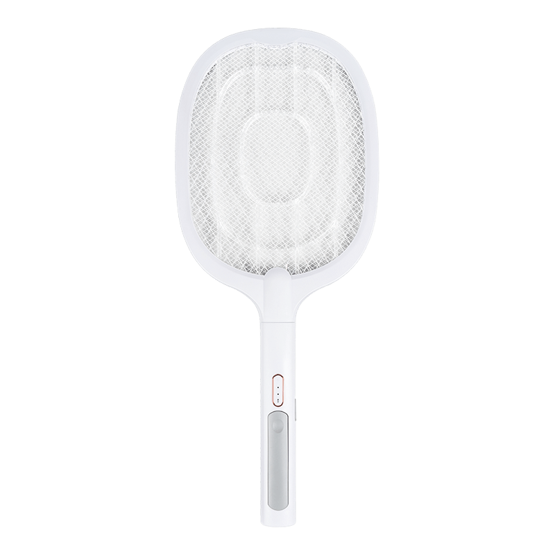 Swatter LED redondo para mosquitos recargable por USB FF-888 de 1200 mAh